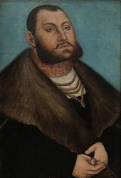 Portrait of Elector Johann Friedrich the Magnanimous of Saxony